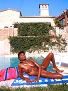 Effi - Sexy Black Girl Spreading At The Pool-c1weowqjsv.jpg